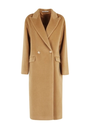 Tagliatore Linden double-breasted coat - Brown