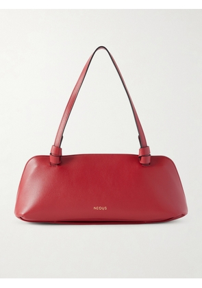 NEOUS - Aries East West Leather Tote - Red - One size