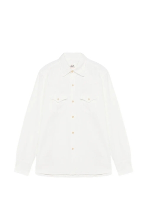 Fortela flap-pocket texan shirt - White