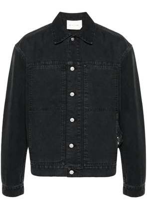 1017 ALYX 9SM buckle-detail shirt jacket - Black