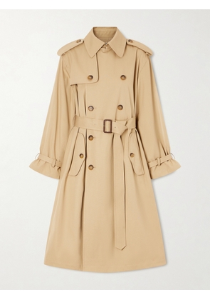 Polo Ralph Lauren - Belted Cotton-gabardine Trench Coat - Brown - xx small,x small,small,medium,large,x large