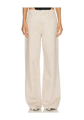 Good American Good Ease Relaxed Jeans in Beige. Size 10. Also in 16, 20, 24, 28, 30.