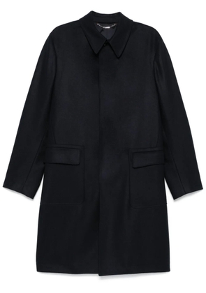 Canali wool coat - Blue