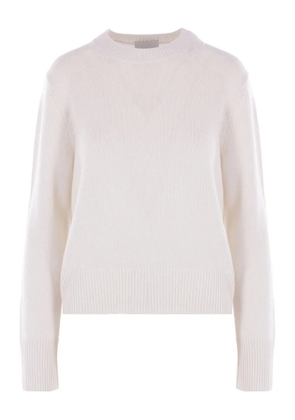 Allude cashmere crew-neck sweater - White
