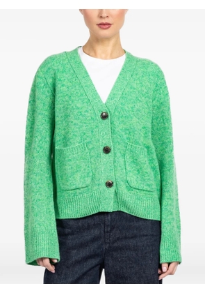 Lisa Yang Danni patch-pocket cardigan - Green