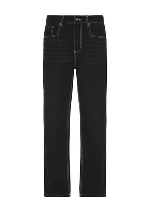 House of Sunny 13oz Carpenter Straight Leg Jeans in Black. Size L. Also in M.