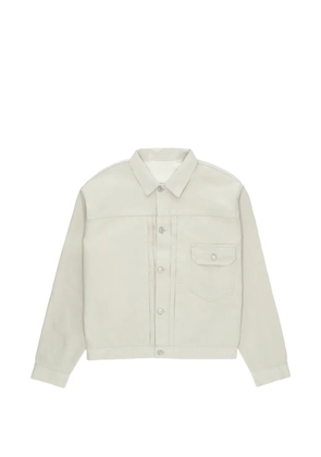 Fortela flap-pocket shirt jacket - Neutrals