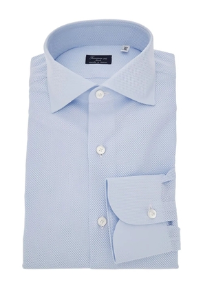 Andrea Finamore cotton shirt - Blue