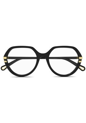 Chloé Eyewear logo-print glasses - Black