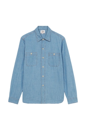 Fortela Workj chambray shirt - Blue