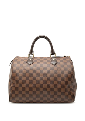 Louis Vuitton Pre-Owned 2019 Damier Ebene Speedy 30 boston bag - Brown