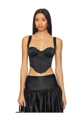 For Love & Lemons Nelly Top in Black. Size L. Also in M, S, XS.