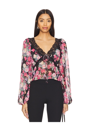 For Love & Lemons Clarisse Top in Black. Size S. Also in XS.