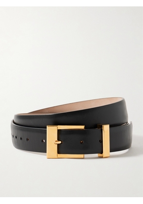 KHAITE - Manhattan Leather Belt - Black - 70,75,80,85,90