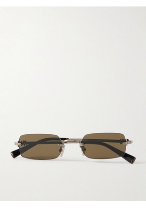Miu Miu Eyewear - Square-frame Silver-tone Sunglasses - One size