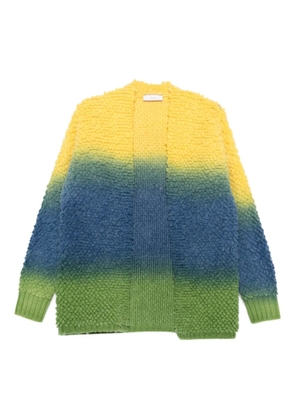 Akep colour-block cardigan - Blue