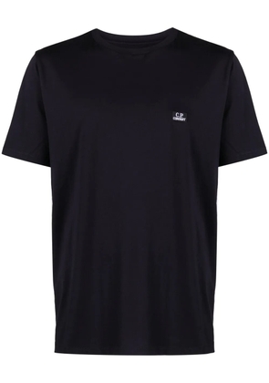 C.P. Company logo-patch cotton T-shirt - Blue