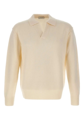 Paolo Pecora polo-collar sweater - Neutrals