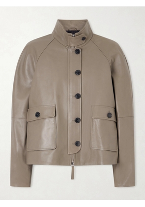 Proenza Schouler White Label - Gio Leather Jacket - Brown - US0,US2,US4,US6,US8,US10,US12