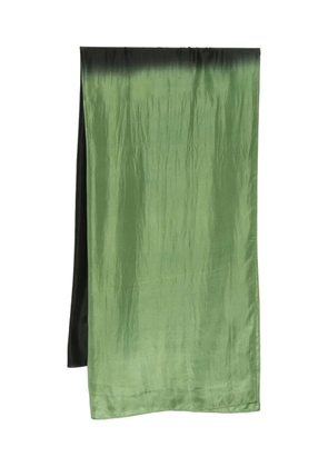 YAVI ombré-effect scarf - Green