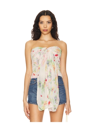 For Love & Lemons Abby Top in Cream. Size M. Also in XL.