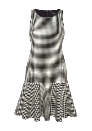 Polo Ralph Lauren Vintage houndstooth-pattern dress - Black