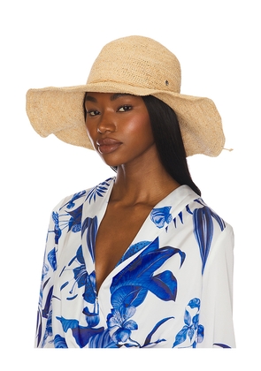 florabella Brayden Straw Hat in Neutral.
