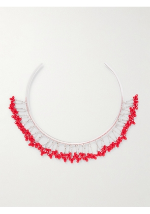MARANT ÉTOILE - Silver-tone And Beaded Choker - One size
