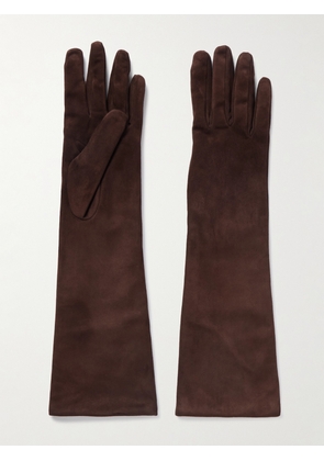 Nour Hammour - Suede Gloves - Brown - P/S,S,S/M,M,M/L,L