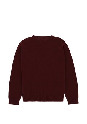 Fortela Heylor ribbed crew-neck sweater - Red