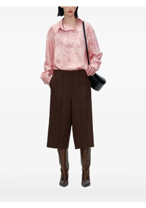 UMBER POSTPAST tie-dye silk shirt - Pink