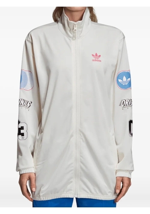 adidas Stadium Racing 'Chalk White/Red/Blue' track jacket