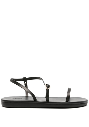 Ancient Greek Sandals Niove flat leather sandals - Black
