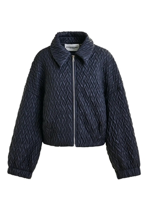 Essentiel Antwerp quilted zip-front jacket - Blue