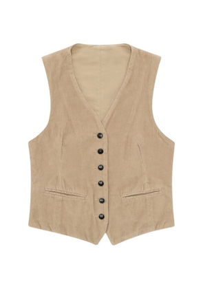 Fortela Demi single-breasted vest - Neutrals