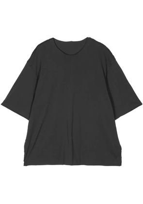 Attachment crew-neck cotton T-shirt - Grey