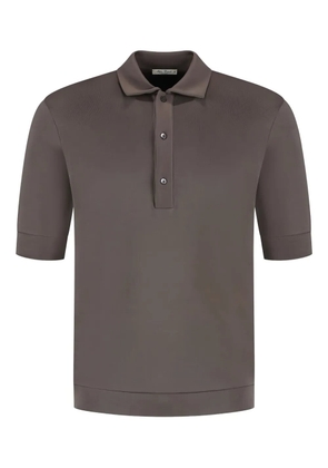 Stefan Brandt Pima cotton polo shirt - Brown