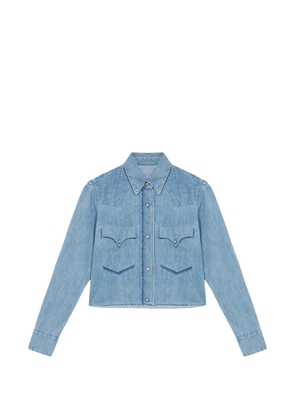 Fortela Caracas flap-pocket shirt - Blue