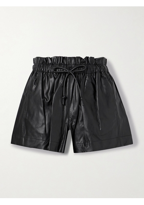 MARANT ÉTOILE - Naline Coated Shorts - Black - FR 34,FR 36,FR 38,FR 40,FR 42,FR 44
