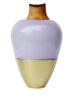 Utopia & Utility Lavender India 1 geometric-body vase (38cm) - Purple