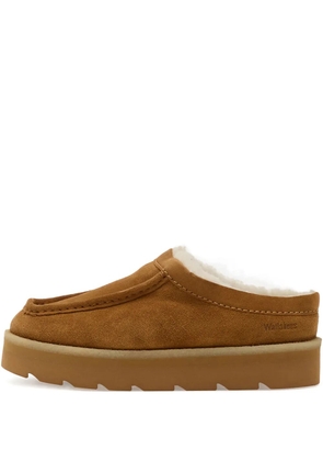 Clarks Originals Meare platform slippers - Brown