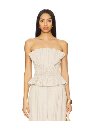 Gestuz Decy Corset in Beige. Size 36. Also in 38, 40.