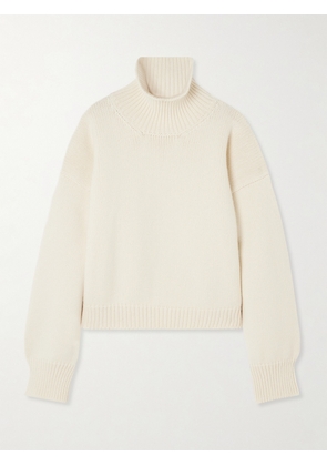 &Daughter - Caragh Oversized Cropped Wool Sweater - White - x small,small,medium,large,x large