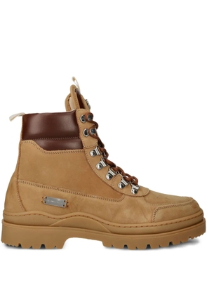 Filling Pieces lace-up combat boots - Neutrals