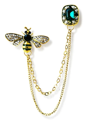 HZMER JEWELLERY Luxo Bee brooch - Gold