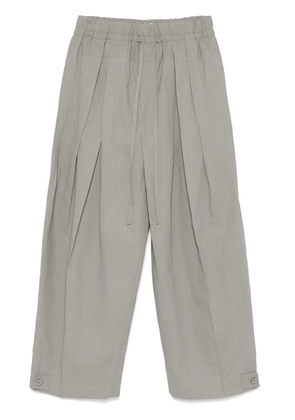 Jil Sander linen trousers - Grey