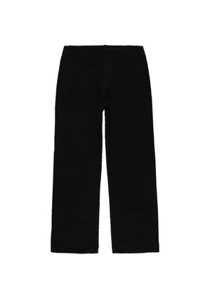 Fortela Jamie button-detail trousers - Black