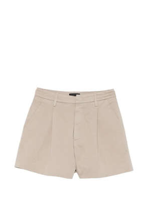 DONDUP pleated tailored shorts - Neutrals