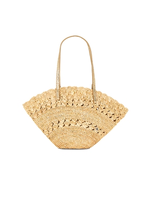 florabella Salerno Small Tote in Neutral.