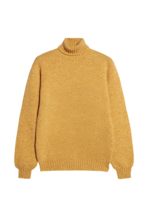 Fortela Shetland turtleneck sweater - Yellow